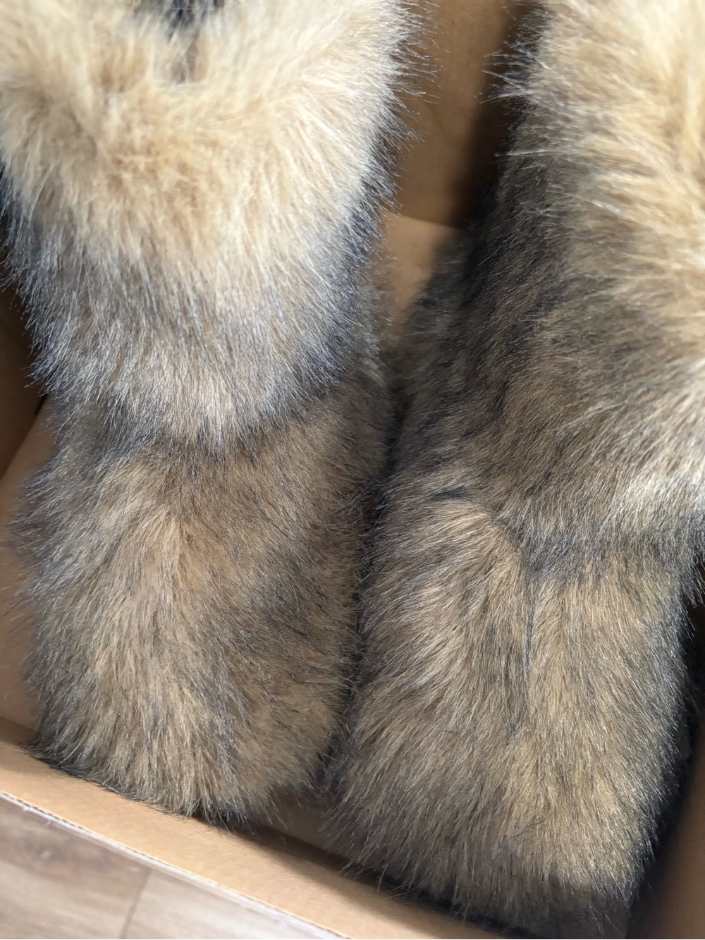 Brand new Faux Fur Boot/slippers